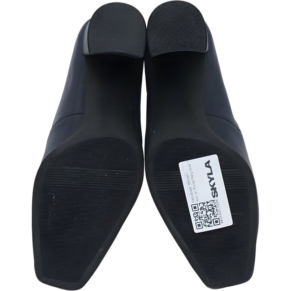 Naturalizer Navy Blue Heels 7 - Picture 6 of 6